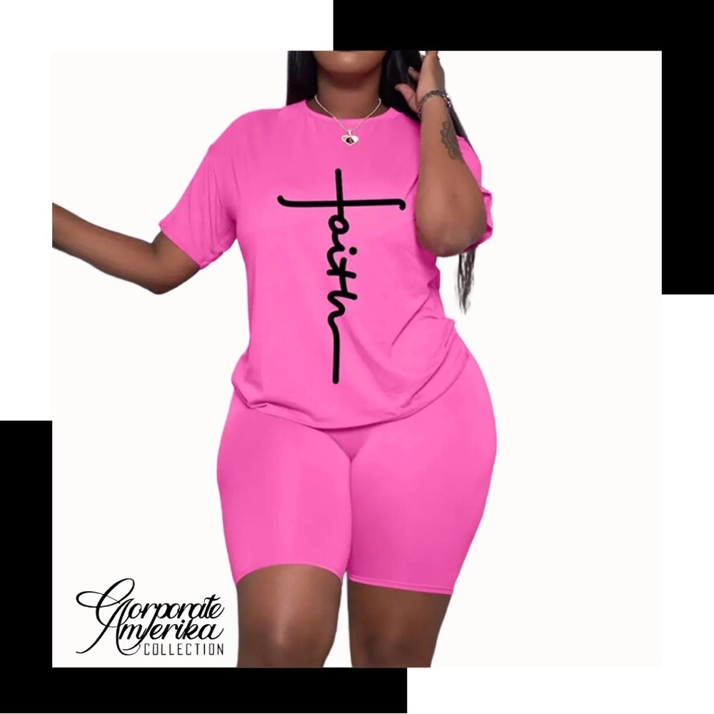 Faith Bermuda Short Set